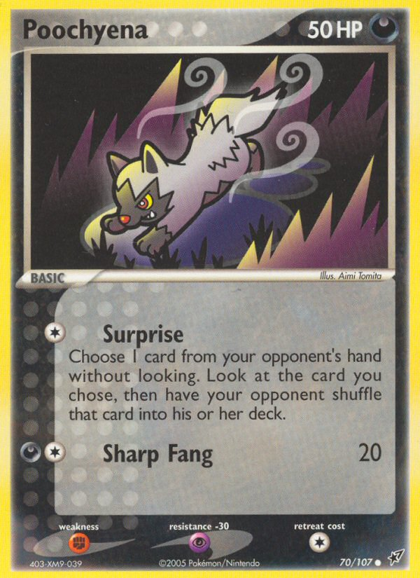 Poochyena (70/107) [EX: Deoxys] - Card Brawlers | Quebec | Canada | Yu-Gi-Oh!