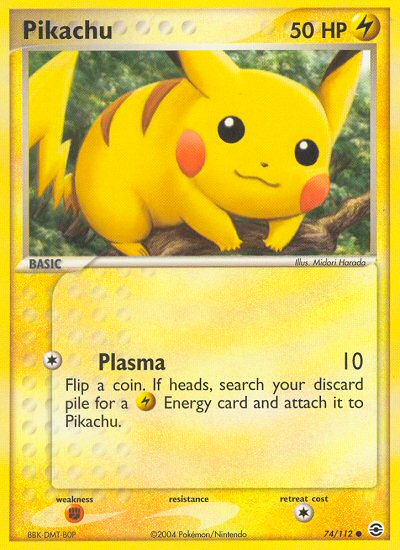 Pikachu (74/112) [EX: FireRed & LeafGreen] - Card Brawlers | Quebec | Canada | Yu-Gi-Oh!