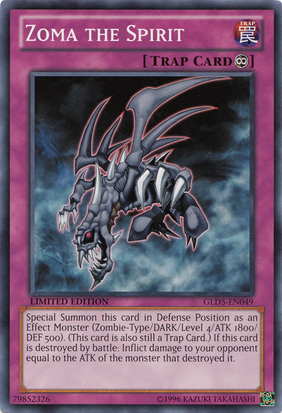 Zoma the Spirit [GLD5-EN049] Common - Card Brawlers | Quebec | Canada | Yu-Gi-Oh!