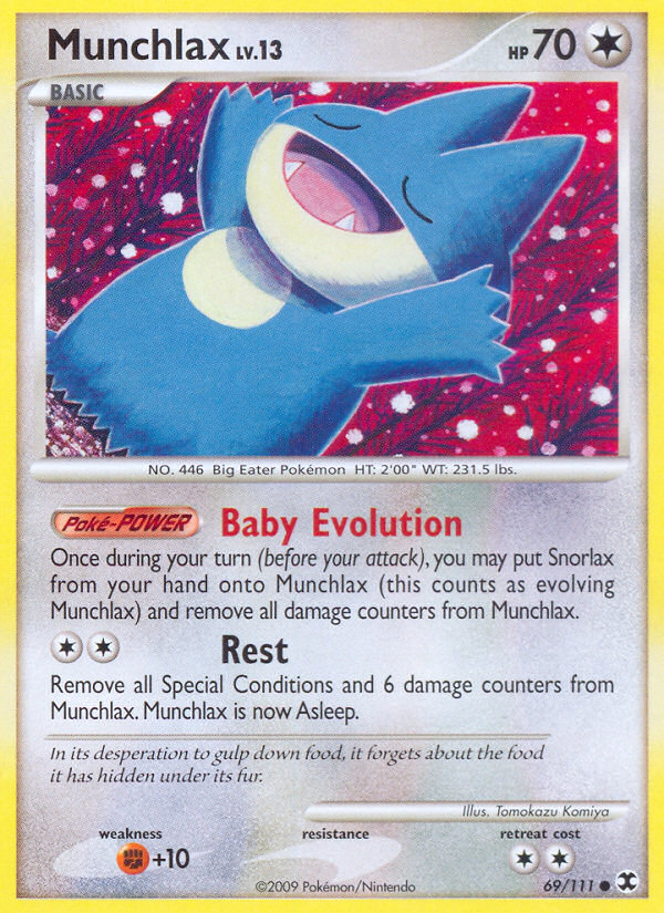 Munchlax (69/111) [Platinum: Rising Rivals] - Card Brawlers | Quebec | Canada | Yu-Gi-Oh!