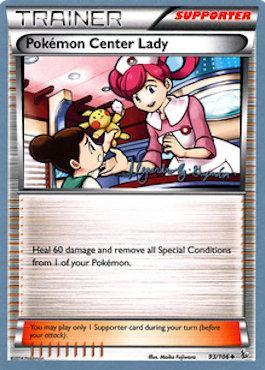 Pokemon Center Lady (93/106) (Primal Groudon - Alejandro Ng-Guzman) [World Championships 2015] - Card Brawlers | Quebec | Canada | Yu-Gi-Oh!