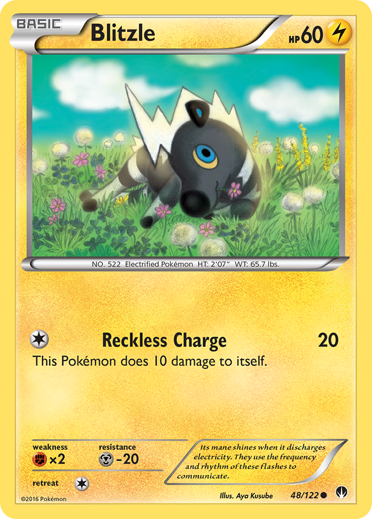 Blitzle (48/122) [XY: BREAKpoint] - Card Brawlers | Quebec | Canada | Yu-Gi-Oh!