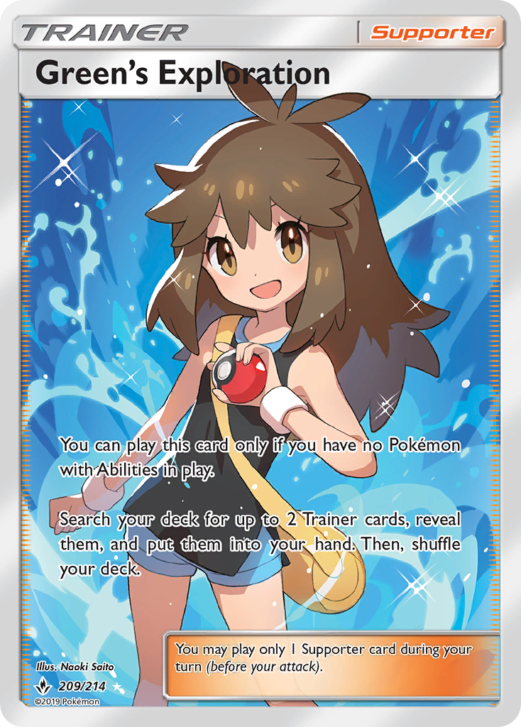 Green's Exploration (209/214) [Sun & Moon: Unbroken Bonds] - Card Brawlers | Quebec | Canada | Yu-Gi-Oh!