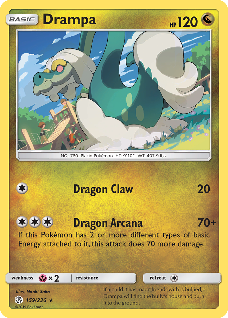 Drampa (159/236) [Sun & Moon: Cosmic Eclipse] - Card Brawlers | Quebec | Canada | Yu-Gi-Oh!