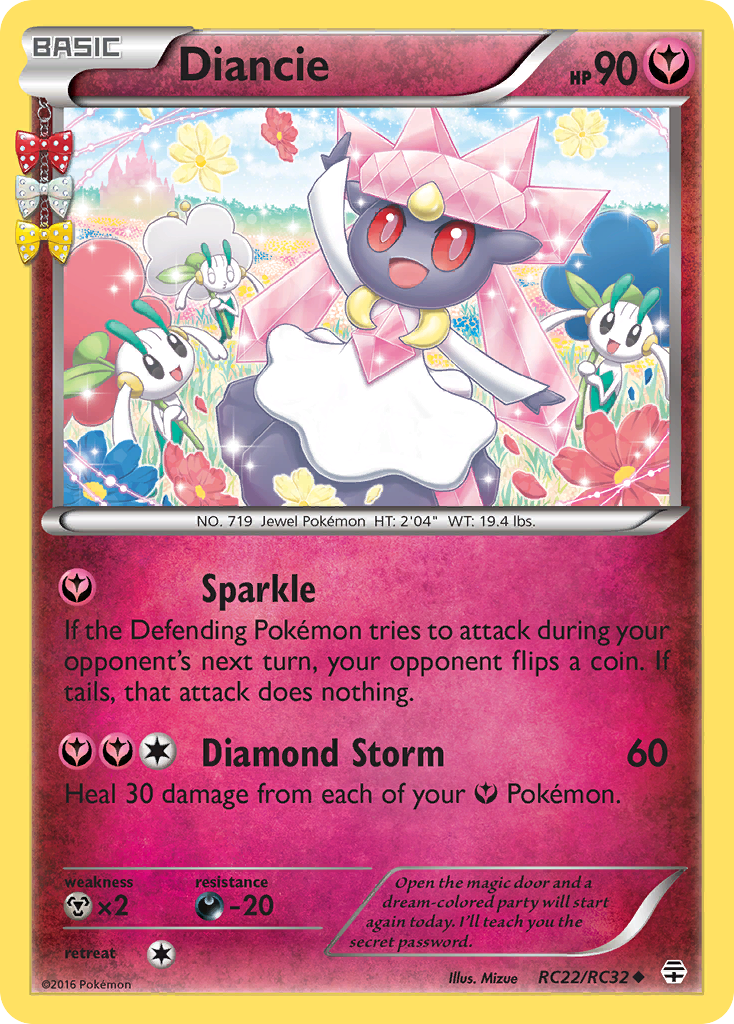 Diancie (RC22/RC32) [XY: Generations] - Card Brawlers | Quebec | Canada | Yu-Gi-Oh!