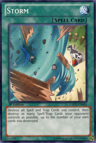 Storm [GAOV-EN065] Common - Card Brawlers | Quebec | Canada | Yu-Gi-Oh!