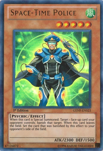 Space-Time Police [GENF-EN023] Ultra Rare - Card Brawlers | Quebec | Canada | Yu-Gi-Oh!