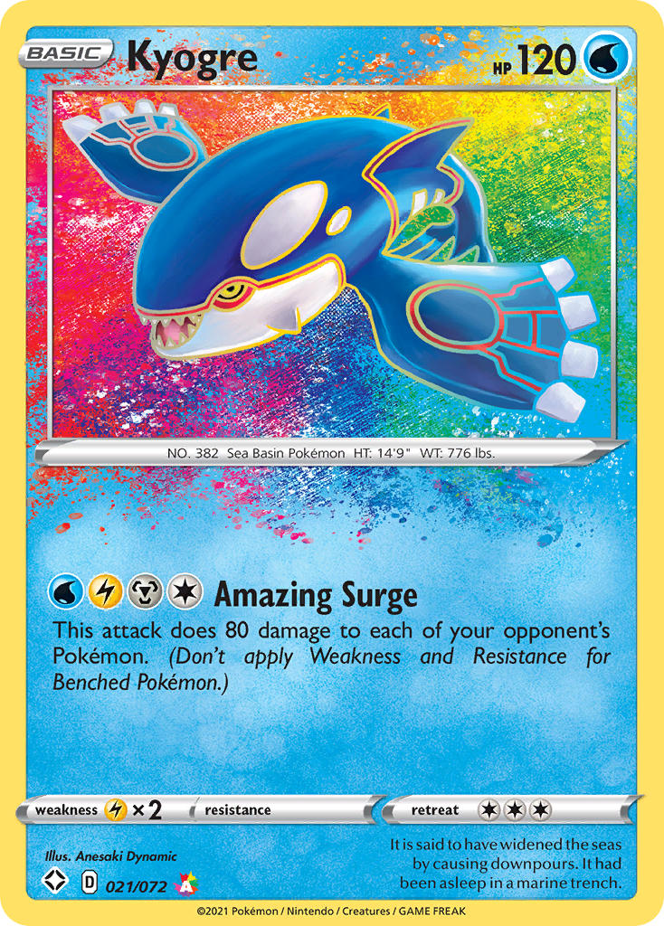 Kyogre (021/072) [Sword & Shield: Shining Fates] - Card Brawlers | Quebec | Canada | Yu-Gi-Oh!