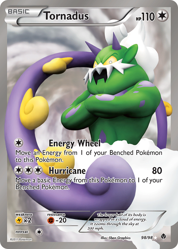 Tornadus (98/98) [Black & White: Emerging Powers] - Card Brawlers | Quebec | Canada | Yu-Gi-Oh!