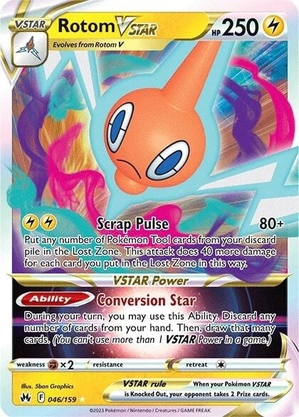 Rotom VSTAR (046/159) [Sword & Shield: Crown Zenith] - Card Brawlers | Quebec | Canada | Yu-Gi-Oh!