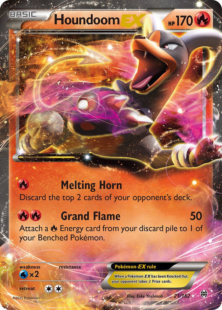 Houndoom EX (21/162) [XY: BREAKthrough] - Card Brawlers | Quebec | Canada | Yu-Gi-Oh!