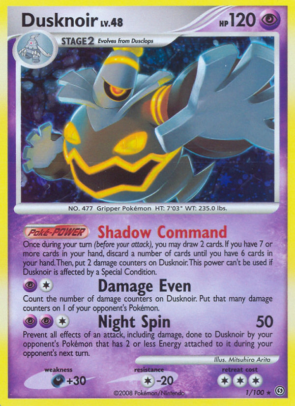 Dusknoir (1/100) [Diamond & Pearl: Stormfront] - Card Brawlers | Quebec | Canada | Yu-Gi-Oh!