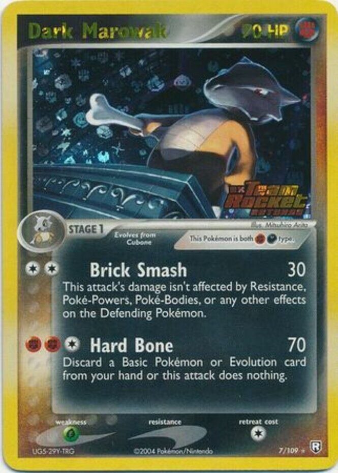 Dark Marowak (7/109) (Stamped) [EX: Team Rocket Returns] - Card Brawlers | Quebec | Canada | Yu-Gi-Oh!
