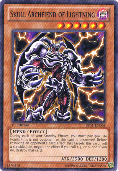 Skull Archfiend of Lightning [BP01-EN006] Starfoil Rare - Card Brawlers | Quebec | Canada | Yu-Gi-Oh!