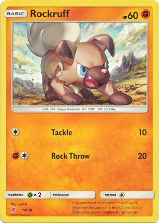 Rockruff (14/30) [Sun & Moon: Trainer Kit - Lycanroc] - Card Brawlers | Quebec | Canada | Yu-Gi-Oh!