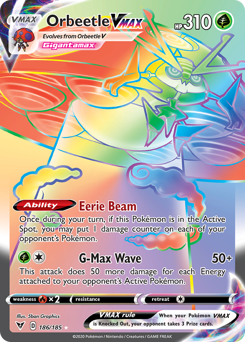 Orbeetle VMAX (186/185) [Sword & Shield: Vivid Voltage] - Card Brawlers | Quebec | Canada | Yu-Gi-Oh!