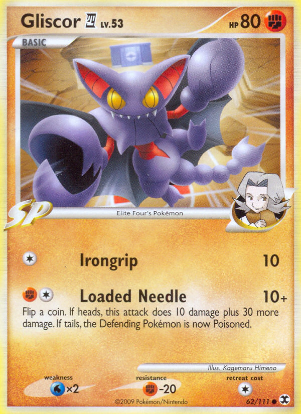 Gliscor (62/111) [Platinum: Rising Rivals] - Card Brawlers | Quebec | Canada | Yu-Gi-Oh!
