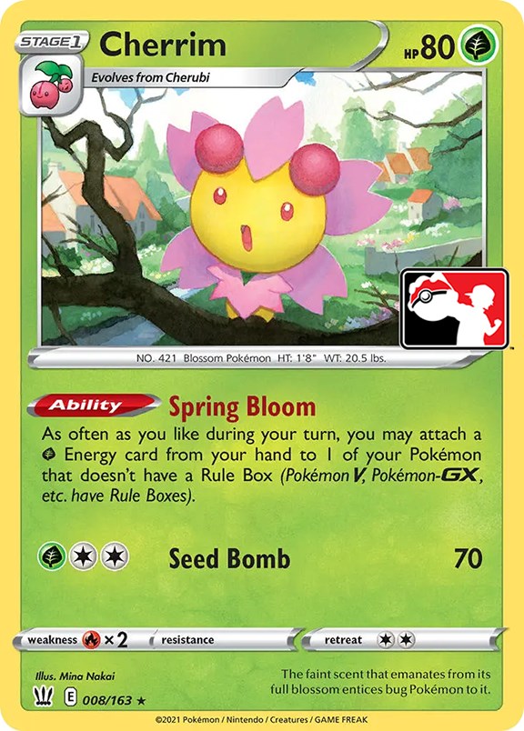 Cherrim (008/163) [Prize Pack Series One] - Card Brawlers | Quebec | Canada | Yu-Gi-Oh!