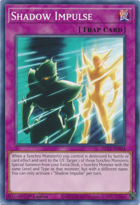 Shadow Impulse [DLCS-EN034] Common - Card Brawlers | Quebec | Canada | Yu-Gi-Oh!