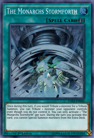 The Monarchs Stormforth [DASA-EN044] Super Rare - Yu-Gi-Oh! - Card Brawlers | Quebec | Canada |