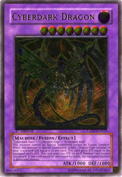 Cyberdark Dragon [CDIP-EN035] Ultimate Rare - Yu-Gi-Oh! - Card Brawlers | Quebec | Canada |