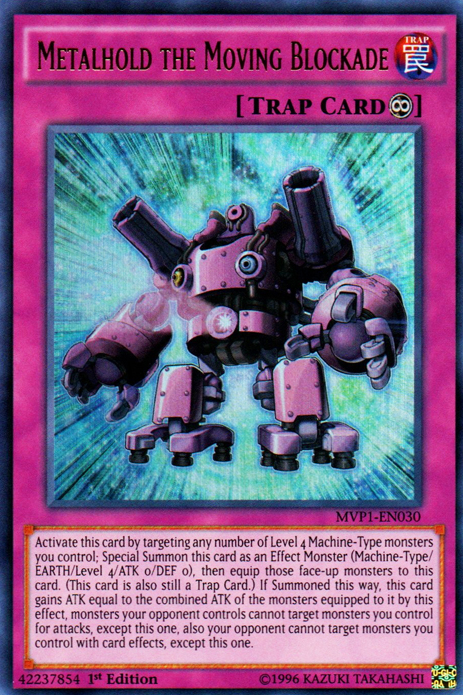 Metalhold the Moving Blockade [MVP1-EN030] Ultra Rare - Yu-Gi-Oh! - Card Brawlers | Quebec | Canada |