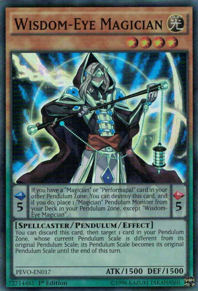 Wisdom-Eye Magician [PEVO-EN017] Super Rare - Yu-Gi-Oh! - Card Brawlers | Quebec | Canada |