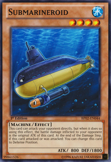 Submarineroid [BP02-EN044] Mosaic Rare - Card Brawlers | Quebec | Canada | Yu-Gi-Oh!