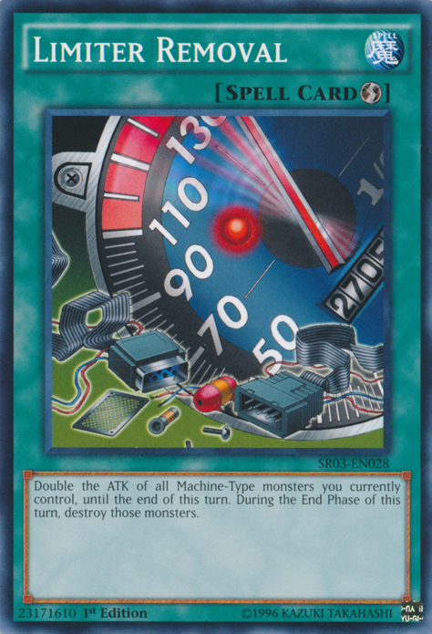 Limiter Removal [SR03-EN028] Common - Yu-Gi-Oh! - Card Brawlers | Quebec | Canada |