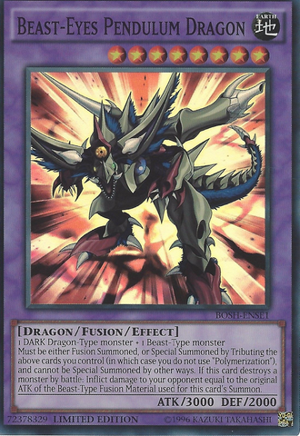 Beast-Eyes Pendulum Dragon [BOSH-ENSE1] Super Rare - Card Brawlers | Quebec | Canada | Yu-Gi-Oh!