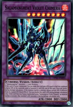 Salamangreat Violet Chimera [OP11-EN010] Super Rare - Card Brawlers | Quebec | Canada | Yu-Gi-Oh!