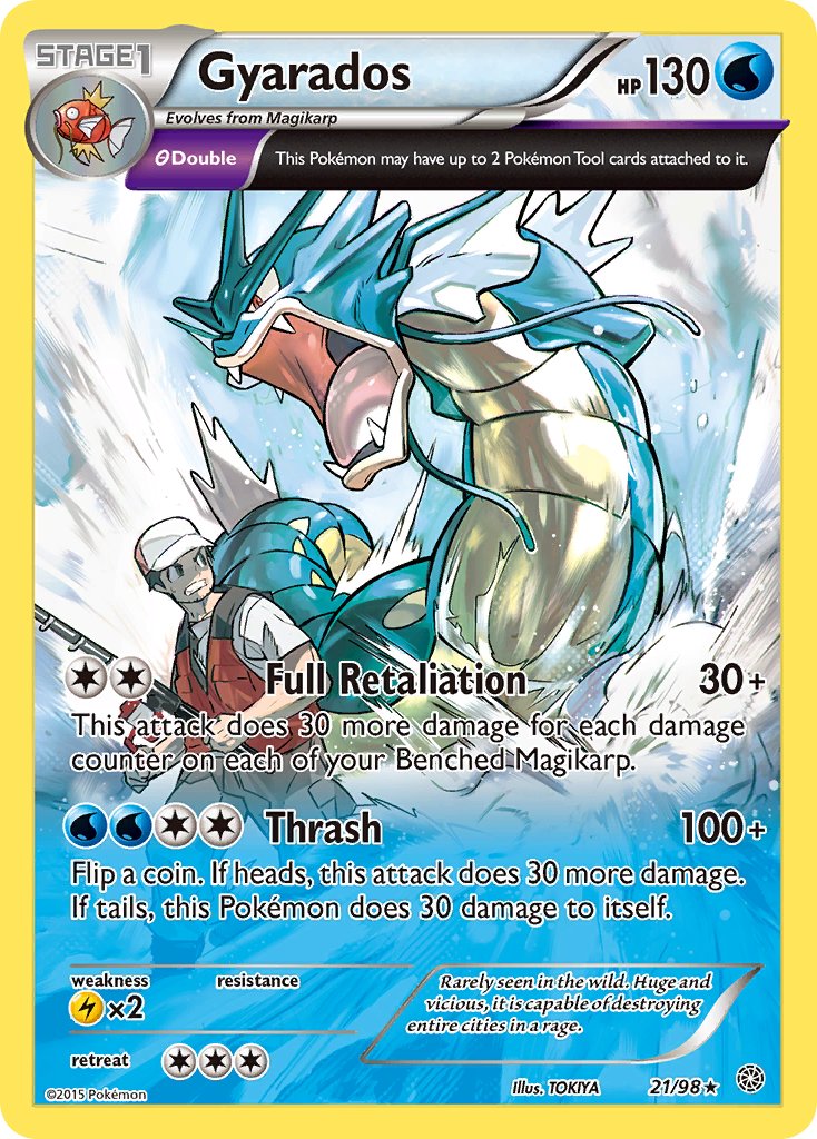 Gyarados (21/98) (Theme Deck Exclusive) [XY: Ancient Origins] - Card Brawlers | Quebec | Canada | Yu-Gi-Oh!
