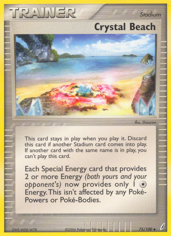 Crystal Beach (75/100) [EX: Crystal Guardians] - Card Brawlers | Quebec | Canada | Yu-Gi-Oh!