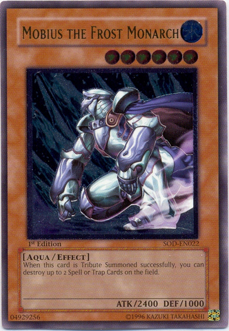 Mobius the Frost Monarch [SOD-EN022] Ultimate Rare - Card Brawlers | Quebec | Canada | Yu-Gi-Oh!