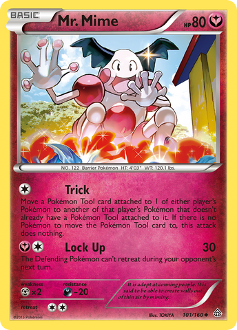 Mr. Mime (101/160) [XY: Primal Clash] - Card Brawlers | Quebec | Canada | Yu-Gi-Oh!