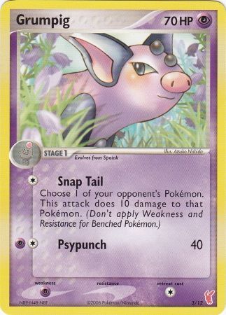 Grumpig (3/12) [EX: Trainer Kit 2 - Plusle] - Card Brawlers | Quebec | Canada | Yu-Gi-Oh!