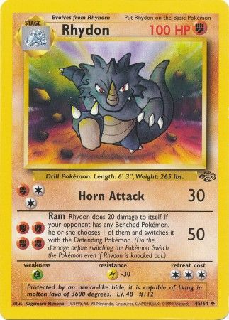 Rhydon (45/64) [Jungle Unlimited] - Card Brawlers | Quebec | Canada | Yu-Gi-Oh!