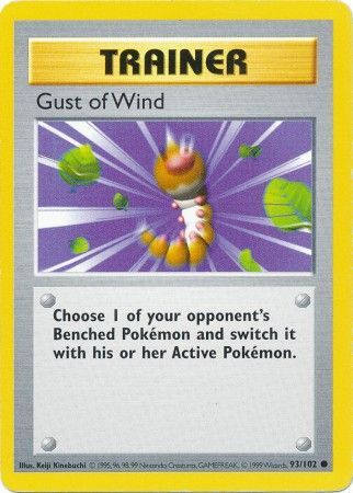 Gust of Wind (93/102) [Base Set Shadowless Unlimited] - Card Brawlers | Quebec | Canada | Yu-Gi-Oh!