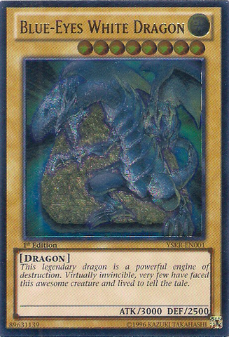 Blue-Eyes White Dragon (UTR) [YSKR-EN001] Ultimate Rare - Card Brawlers | Quebec | Canada | Yu-Gi-Oh!