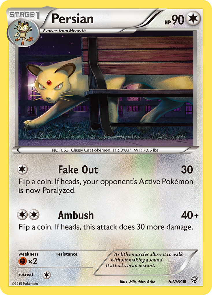 Persian (62/98) [XY: Ancient Origins] - Card Brawlers | Quebec | Canada | Yu-Gi-Oh!
