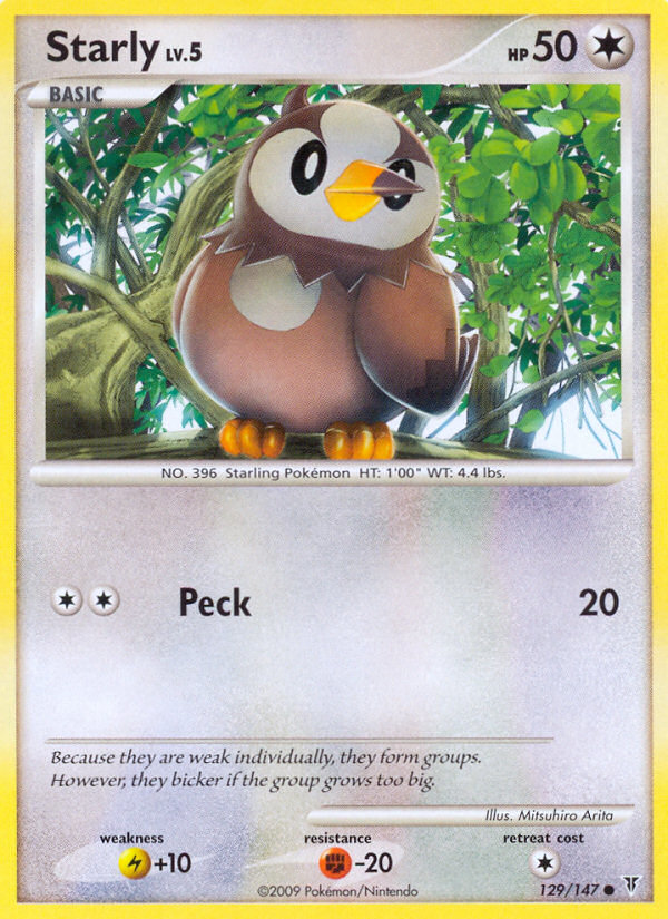 Starly (129/147) [Platinum: Supreme Victors] - Card Brawlers | Quebec | Canada | Yu-Gi-Oh!