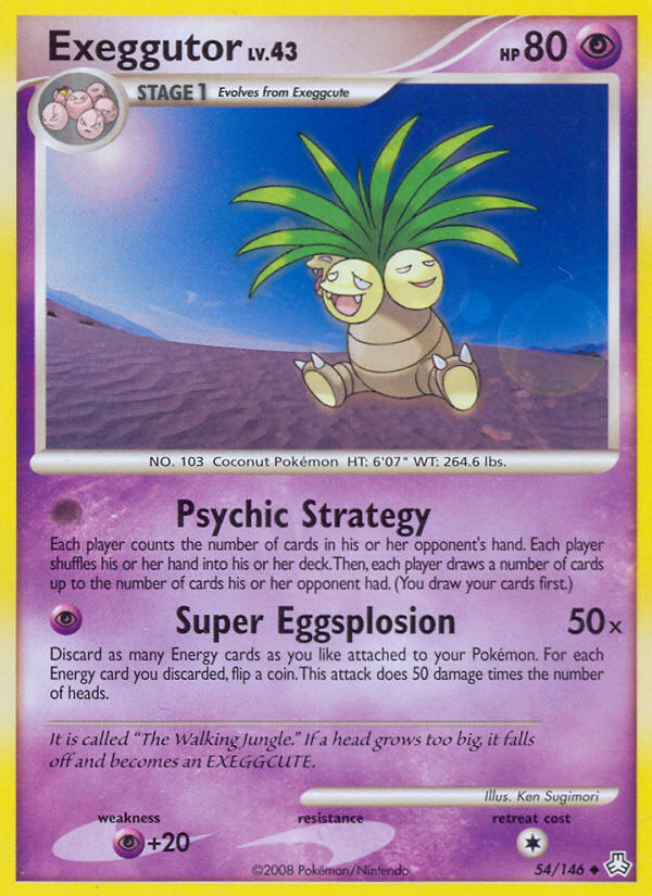 Exeggutor (54/146) [Diamond & Pearl: Legends Awakened] - Card Brawlers | Quebec | Canada | Yu-Gi-Oh!
