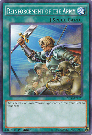 Reinforcement of the Army [SDSE-EN028] Common - Card Brawlers | Quebec | Canada | Yu-Gi-Oh!