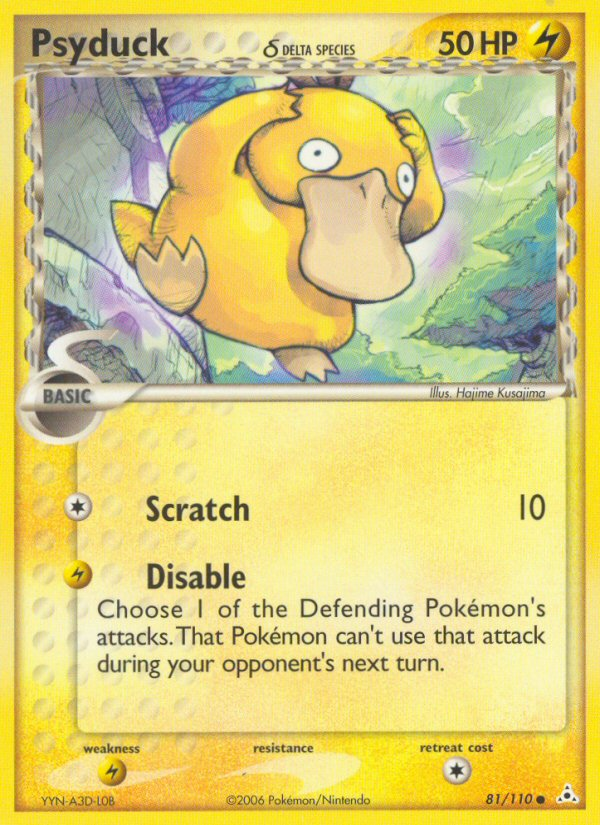 Psyduck (81/110) (Delta Species) [EX: Holon Phantoms] - Card Brawlers | Quebec | Canada | Yu-Gi-Oh!