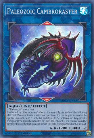 Paleozoic Cambroraster [MP22-EN088] Super Rare - Card Brawlers | Quebec | Canada | Yu-Gi-Oh!