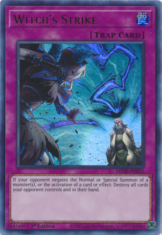 Witch's Strike [MP20-EN035] Ultra Rare - Card Brawlers | Quebec | Canada | Yu-Gi-Oh!