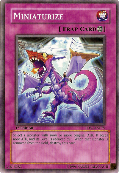 Miniaturize [5DS2-EN039] Common - Card Brawlers | Quebec | Canada | Yu-Gi-Oh!