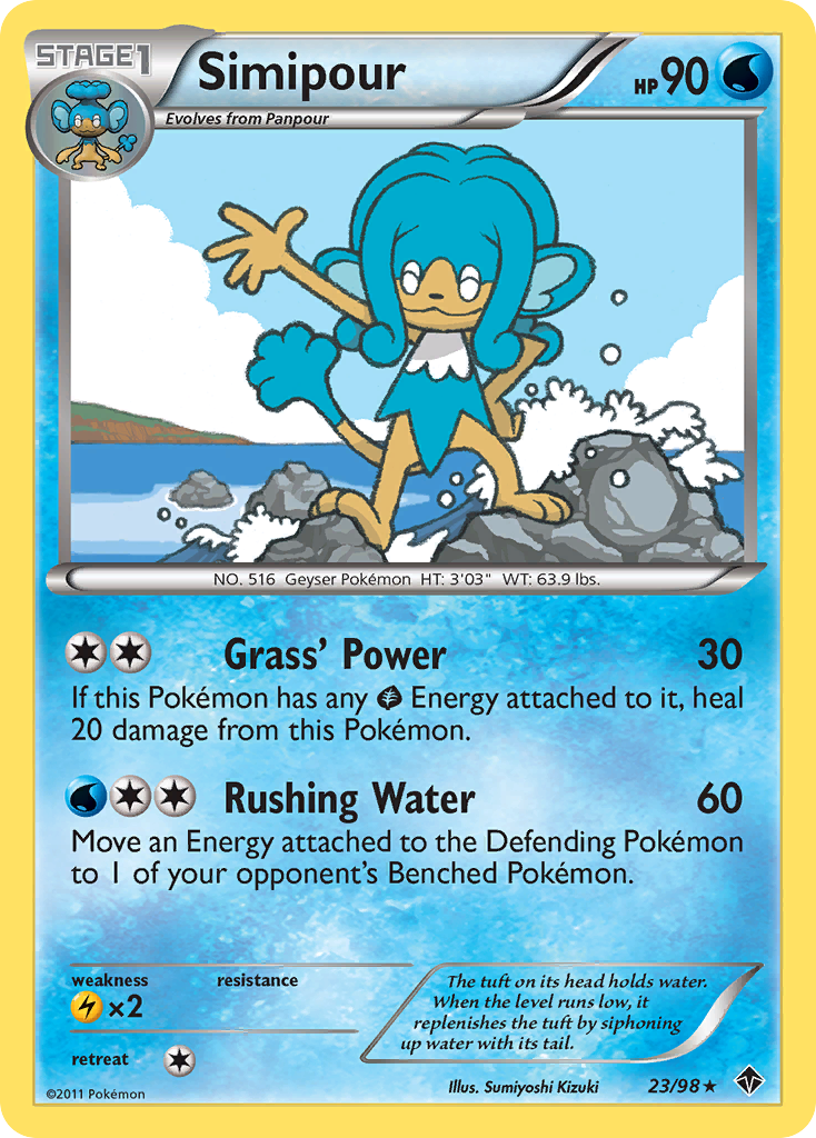 Simipour (23/98) [Black & White: Emerging Powers] - Card Brawlers | Quebec | Canada | Yu-Gi-Oh!