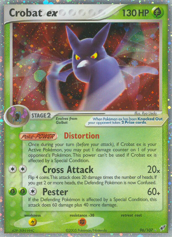 Crobat ex (96/107) [EX: Deoxys] - Card Brawlers | Quebec | Canada | Yu-Gi-Oh!