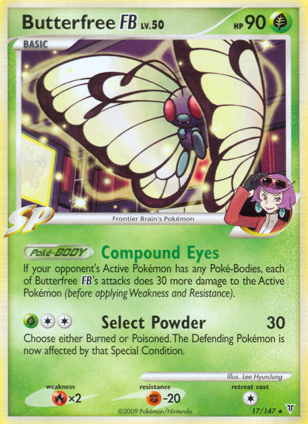 Butterfree FB (17/147) [Platinum: Supreme Victors] - Card Brawlers | Quebec | Canada | Yu-Gi-Oh!